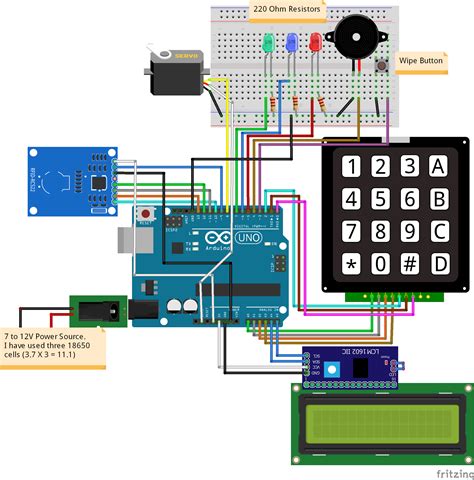 nfc tag control servo|Arduino UNO RFID Access Control with Servo Lock and I2C LCD .